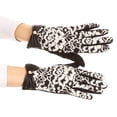 thumbnail image 1 of Sakkas Liya Classic Warm Driving Touch Screen Capable Stretch Gloves Fleece Lined - 1799-black - S/M, 1 of 4