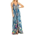 thumbnail image 1 of Sakkas Lizi 2025 Womens Maxi High-low Halter Handkerchief Long Dress Beach Party - 610 - One Size, 1 of 5