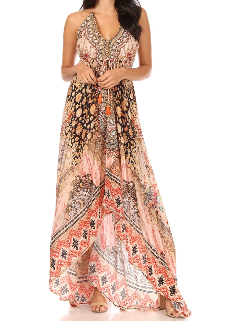 dalia halter dress Dalia Off Shoulder Satin Maxi Dress