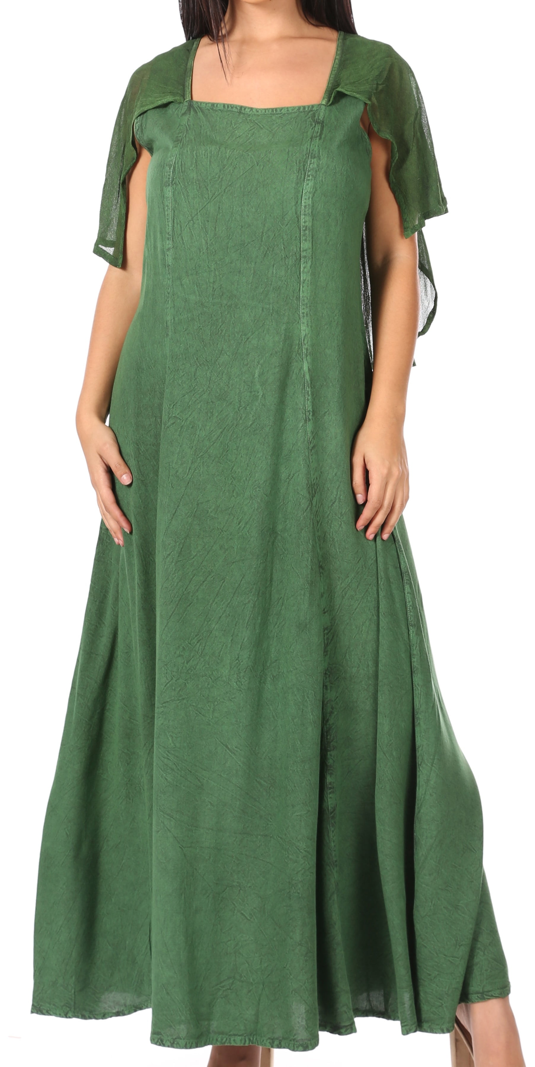 chinese dress ladies Women's Ruffle Cape Dress | ELSA