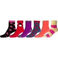 thumbnail image 1 of Sakkas Super Soft Anti-Slip Fuzzy Ankle Socks Value Assorted 6-Pack - 16801-pack10 - 9-11, 1 of 2