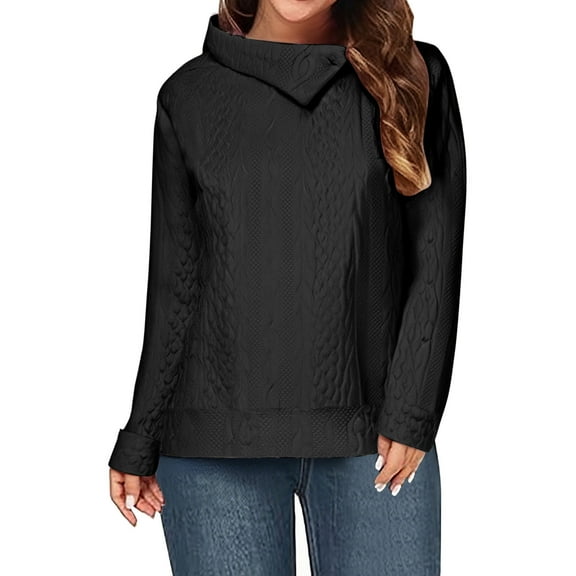 Sakmal Athletic Sweatshirts Women Lightweight Black Workout Sweatshirts Fashion Solid Long Sleeve Shirts