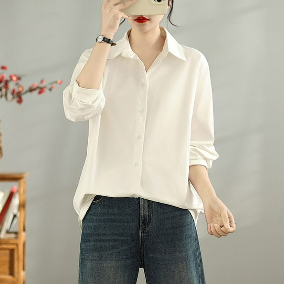 Sakmal Barn Jacket Women Cotton White Coat Fashion Winter Jackets for Women L