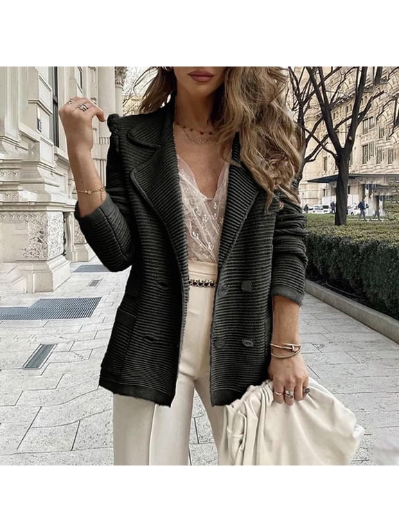 Barn Jackets for Women 2025 Corduroy Black Fleece Coat Streetwear Winter Jackets for Women M