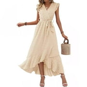 white spring dress for bridal shower Bessie Midi Dress