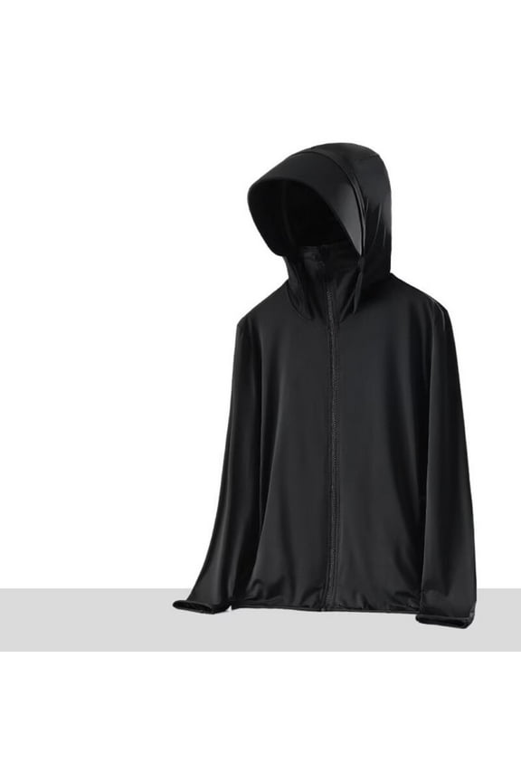 Black Womens Jackets Outerwear Track Sunscreen Jacket Trendy Cropped Solid Tops for Women