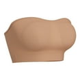 thumbnail image 1 of Sakmal Bralettes for Women Lift Bandeau Plus Size Strapless Yellow Scoop Womens Bras S, 1 of 4