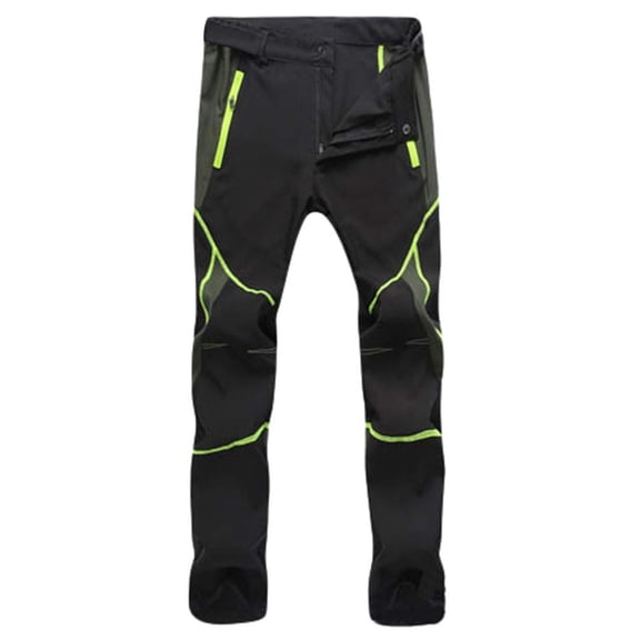 Sakmal Cargo Womens Pants Waterproof Mountaineering Quick Dry Slim Leg High Waisted Full Length Green Graphic Pants