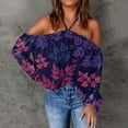 thumbnail image 1 of Sakmal Casual Tops for Women Red Short Sleeve Floral V-Neck Cami T-Shirts T Shirts for Women, 1 of 5