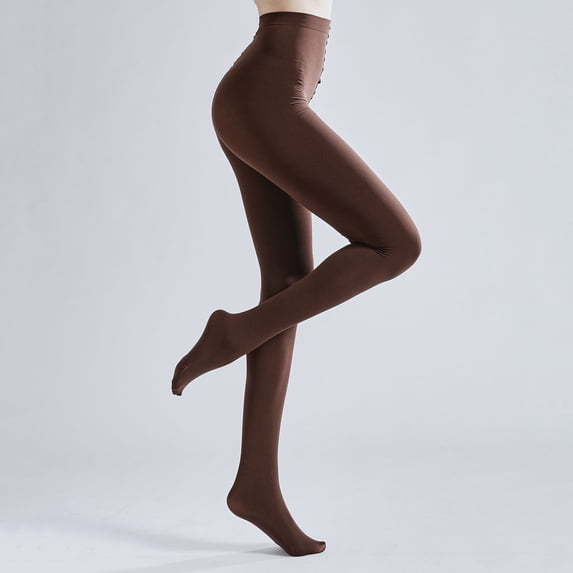 Sakmal Coffee Dance Tights for Women 80D Opaque Pantyhose Soft Tight for Women