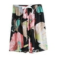 thumbnail image 1 of Sakmal Cotton Shorts Womens Casual Pajamas Plus Size Bermuda Shorts, 1 of 6