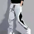 thumbnail image 1 of Sakmal Elastic Bottom Jogger Sweatpants Men Baggy Pants Lihtweight Running Gray Sweatpants for Men 4XL, 1 of 5