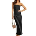 thumbnail image 1 of Sakmal Elegant Women's Dresses Maxi Party Black Cocktail Dress Ball Gown Sleeveless Dresses for Women, 1 of 8
