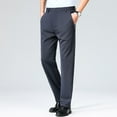 thumbnail image 1 of Sakmal Khaki Pants Men Straight Leg Cotton Work Trousers Lightweight Gray Regular Chino Pants Men XXL, 1 of 5