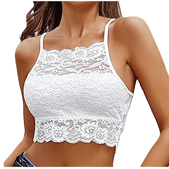 Sakmal Lift Bralettes for Women Lace Jelly White Comfort Ladies T-Shirt Bra M