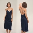 thumbnail image 1 of Sakmal Nightgowns Women Long Plus Size Sleepwear Blue Sleeveless Nightgowns for Ladie XL, 1 of 8