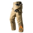 thumbnail image 1 of Sakmal Outdoor Mens Cargo Pants Khaki Straight Leg Fleece Lined Cotton Relaxed Fit Stretch Men's Pants XXL, 1 of 9