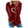 thumbnail image 1 of Sakmal Pink Plus Size Tops for Women Short Sleeve Graphic Daisy Crew Neck T-Shirts Womens Shirts Plus Size, 1 of 4