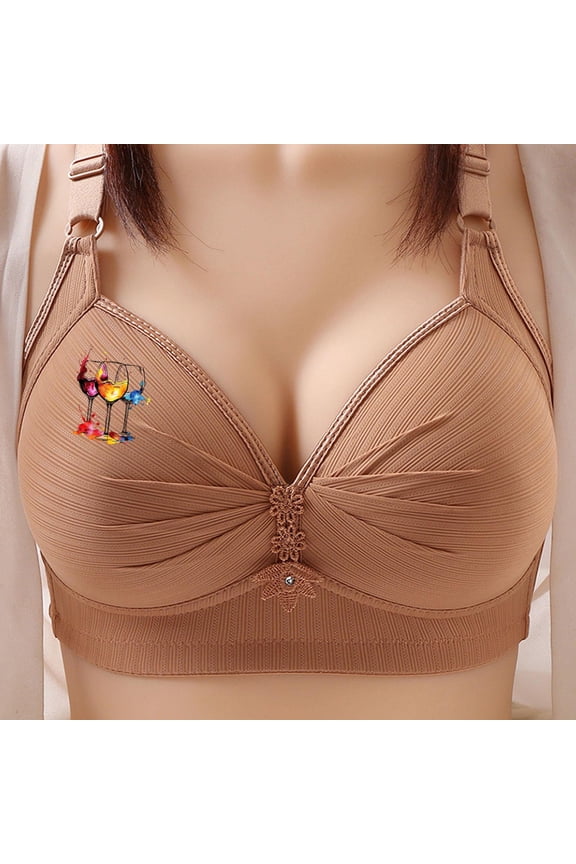 Plus Size High Impact Everyday Bras for Women Running Womens Everyday Bras 4X