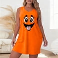 thumbnail image 1 of Sakmal Moo Moos for Women Sleep Tank Sleeveless Funny Lightweight Graphic Crew Neck Nightgown for Women 2XL, 1 of 6