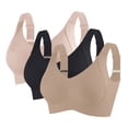 thumbnail image 1 of Sakmal Plus Size Sports Bras for Women Running Womens Sports Bras L,3-Pack, 1 of 8