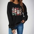 thumbnail image 1 of Sakmal Pullover Sweatshirts for Women Holiday Graphic Christmas Black Sweatshirts Fashion Fall Clothes 2025, 1 of 5