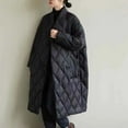 thumbnail image 1 of Sakmal Packable Jackets for Women Plus Size Puffer Quilted Lightweight Coats Black Long Trendy Womens Jackets XXL, 1 of 5