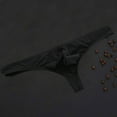 thumbnail image 1 of Sakmal Seamless Women Underwear Thong Plus Size Cheeky Panties Black No Show Panties for Ladies XL, 1 of 5