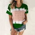 thumbnail image 1 of Sakmal Spring Tops for Women 2024 Short Sleeve Graphic Crew Neck T-Shirts Womens Shirts Under $5, 1 of 5