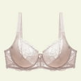 thumbnail image 1 of Sakmal Support Womens Bras Lace Yellow Back Smoothing Underwire Scoop Bras for Ladie L, 1 of 9