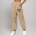thumbnail image 1 of Sakmal Sweatpants for Women Drawstring Joggers Pants Graphic 30" Inseam Hiking Womens Joggers XL, 1 of 5