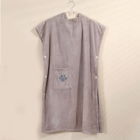 Sakmal Terry Cloth Women's Robes with Hood Short Loungewear for Women Yellow Women's Robe