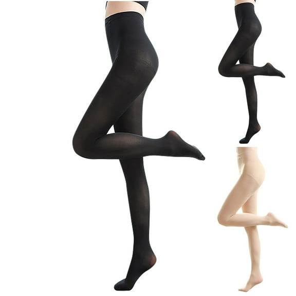 Sakmal Thermal Fleece Lined Black Tights for Women 120D Pantyhose Winter Womens Tight
