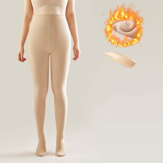 Sakmal Tights for Women Flesh Tone 80D Pantyhose Winter Womens Tight