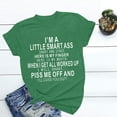 thumbnail image 1 of Sakmal Unisex Tops&nbsp;Plus Size Short Sleeve Green Crew Neck Unisex Quotes T-Shirts T Shirts for Unisex, 1 of 6