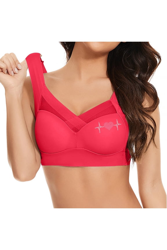 Women's Sports Bras High Impact Push Up Ladies Sports Bras 5X