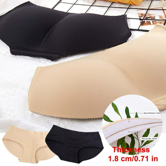 Sakmal Womens Panties Shaping Seamless Hipster Panties Soft Beige Ladies Underwear L