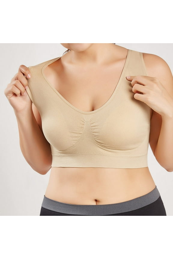 Womens Sports Bras Plus Size Athletic Womens Crop Tops L