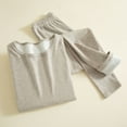 thumbnail image 1 of Sakmal Womens Thermal Underwear Set Long Johns Sleepwear Khaki Warm Ladies Base Layer, 1 of 5