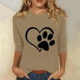 thumbnail image 1 of Sakmal Womens Tops Pink Long Sleeve Solid Deep V-Neck Blouses Ladies Shirts and Tops, 1 of 4