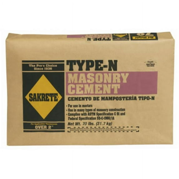 Sakrete 65150084 70 lbs. Type N Masonry Cement
