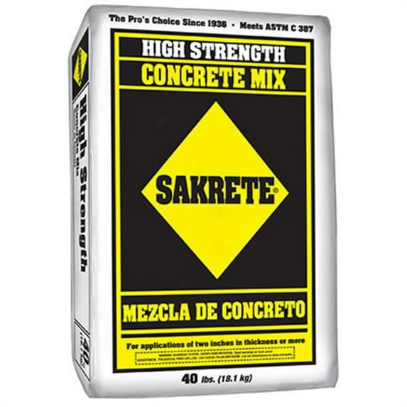 Sakrete 65201030 40 lbs. Concrete Mix