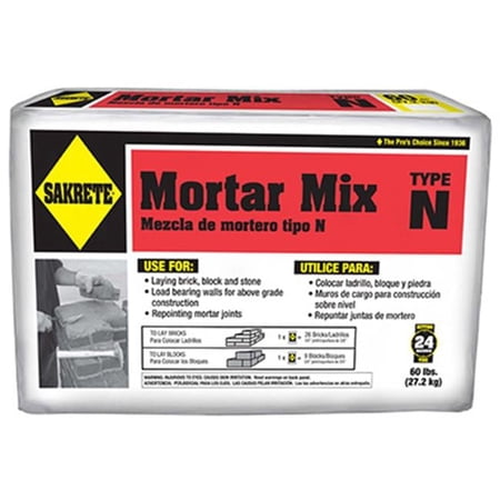 Sakrete 65306214 60 lbs. Type N Regular Strength Mortar Mix price history and forecast - Sakrete SA576826