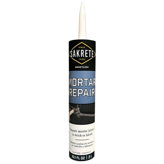 Sakrete 65450016, Mortar, Repair Caulk Industrial Sealant, 8 oz 10.3 oz