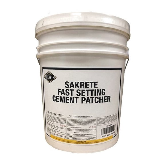 Sakrete Concrete Repair Compound, Pail, Gray, Fast Setting 120029