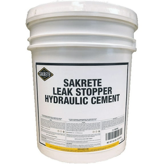 Sakrete Hydraulic Cement,Leak Stopped,50 lb 120030