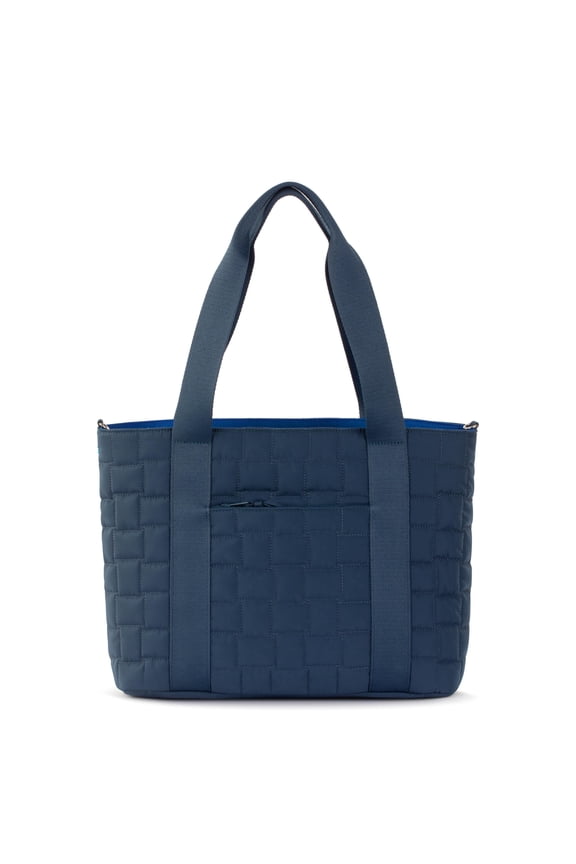 Arlo Large Tote , Repreve EcoTwill Quilted