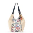 thumbnail image 1 of Sakroots Artist Circle Roma Shopper , Synthetic Straw from Recycled Materials, 1 of 5
