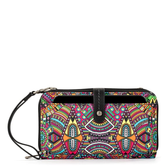 Sakroots Artist Circle Smartphone Crossbody , Repreve EcoTwill