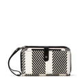 thumbnail image 1 of Sakroots Smartphone Crossbody Bag - Women's Clutch Purse for Cell Phone - Small Wristlet & Wallet with Detachable Straps - "Black and White Soulful Desert Woven", 1 of 4